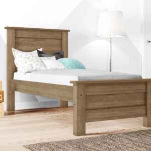 Cama Solt. Lanza Siena Noce Bronze