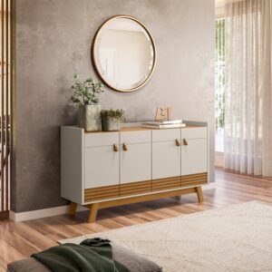 Buffet Linea Abruzzo 4p Nature/off White