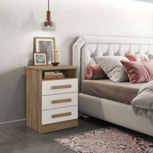 Criado Lanza Roma 3g Carvalho/off White